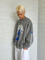 VENTIQUE ピグメントグラマースウェットシャツ2カラー