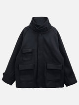 ブレンデッドネックビゾラインショートコート3C