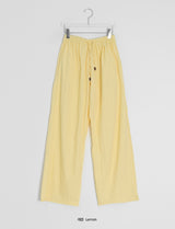 Ritz Wood String Color Nylon Pants