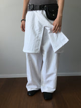Le Nylon Layered Pants (2color)
