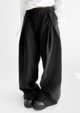 ANGLE LINE WIDE SLACKS
