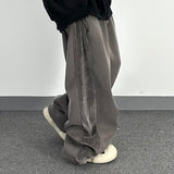 コーデュロイラインフリーススウェットパンツ