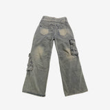 Tima Layered Strap Pocket Pants