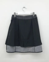 Suit Twill Denim Skirt (1color)