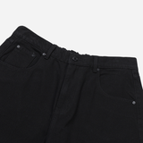 Goth Black Denim Pants