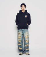 RABBIT BEAR DOLL LOGO HOODIE