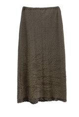 Cozy Lace Knit Long Skirt