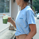 Dot Logo Tee Light Blue