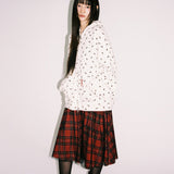 Layered Twister Star Skirt - Red