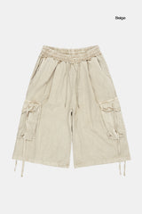 Teyah pigment bermuda cargo pants