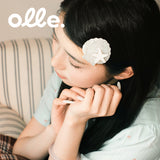 Olle. 鸥莉 オーリー アセテート素材 ハンドメイド シェルシルエットクリップ 上品 韓国風 ヘアアクセサリー