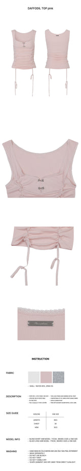 ダファディルトップ pink