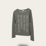 Golgi lettering long sleeves(3color)