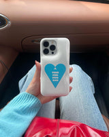 Blue Heart Cushion Case / TREEFORFIVE345