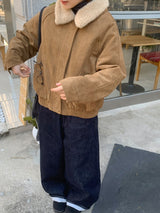 Malbec Raw Denim Wide Brushed Pants
