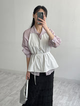 Ever See-through Two-way Loose Fit Shirt