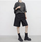 Tantia スタッドバミューダパンツ