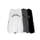 waffle lettering long sleeve