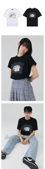 エンジェルキャットバージョン4Ｔシャツ　ブラック