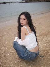 Punji Daily Washing Wide Denim Pants