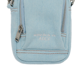 25SS ESSENTIAL DENIM MINI CROSS BAG LIGHT BLUE