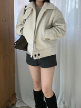 Prim high-neck jacket (2 colors)