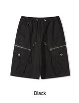 Lafes Zipper Cargo Bermuda Pants