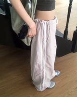 ケンシローライスナイロントラックワイドパンツ