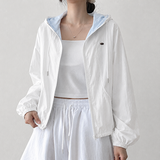 Hoodie Coloring Hooded Zip-Up Windbreaker (3 colors) 