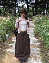 Lida バルーンフィットコットンワイドパンツ