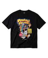 LB Protein Crunch 2 ウォッシュドT (ブラック)