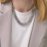 a thick chain of men's necklaces_CLEF OG NO.2 NEC