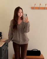 Naru Cable V-Knit