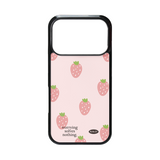 ホリデー グラス バンパーケース (matte / strawberry)