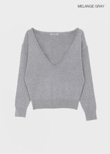 [MADE] Koziel Cashmere Deep V-Neck Knit