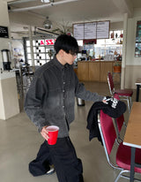 No.0633 Wグラデーションデニムシャツ