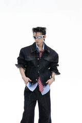 Croc Patch Denim Jacket