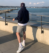  Glife New York Embroidery Overfit Happo Hoodie