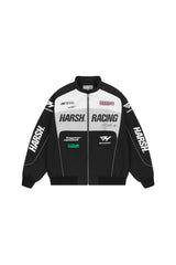 Retro Motorcycle Racing Logo Jacket