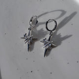 [少女時代 テヨン Piercing] ラブ プラネット ハギーズ ピアス - Silver Color