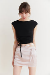 ジェイドバックレストップ black