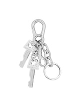 NO.595 [SILVER] STAR KEY HOLE KEY RING