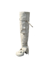LATENCY open toe boots(3 color) 