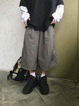 Roin Rivet Nylon Bermuda Pants 3C