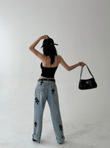 Christian Patch Jeans
