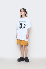 Black City Cat Short-Sleeved T-Shirt