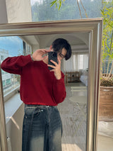 ASCLO Fall Sunset Round Knit (12color)