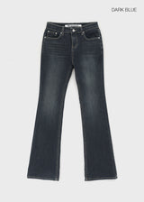 [MADE] Rabu Back-Pocket Slim Bootcut Denim Pants