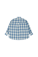 PRS Blue overfit check shirts (Renewal)