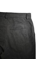 アンバランス フォールディング パンツ BLACK